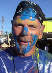 070213 Trinidad Carnival Tony Painted Blue