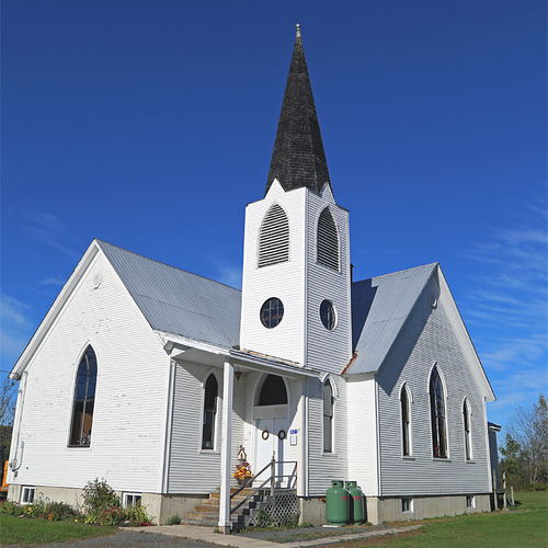 Taymouth United Church located in Taymouth New Brunswick Canada.
