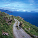 Mike with his bike, Co.Kerry, Ireland