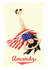AMANDA 50S POSTER PIN UP