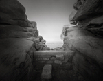 Between the Crags Armscliffe Crag Pinhole Photograph