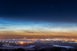 z2932 Noctilucent Clouds overlooking Ashey