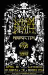 napalm death april 2016