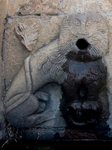 Cistern, lion water spout