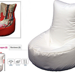 bean bag seat Cutout