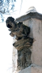 Santa Bárbara, exterior nave gargoyle
