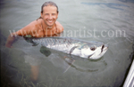 Captured Tarpon.