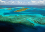 Tobago Cays aerial - 1