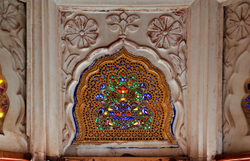 Detail of a wall in Mehrangarh Fort, Jodhpur