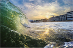 w019 Evening Surf, Sandown Beach