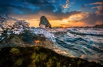 z3766 Sunset Light, Freshwater Bay