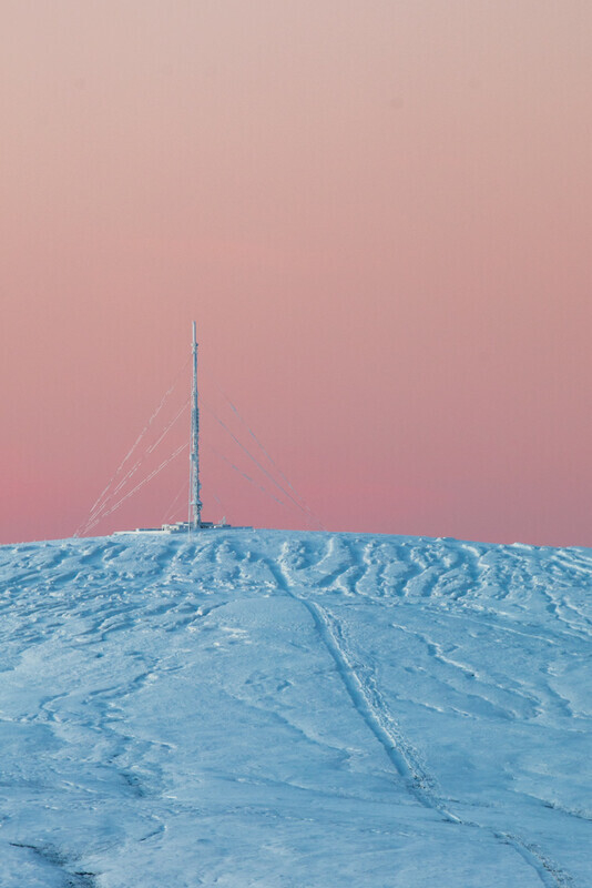 Snowy Kippure, Dublin Mountains