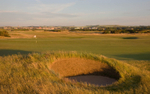 Old Course 8th greenside bunker par 3