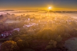 z3948 Newchurch at Sunrise
