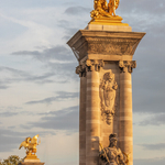 Pont Alexandre III Pillars, Paris