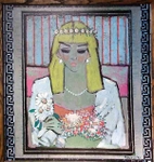 maria and flowers