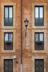 L'Union AD1828 - Weathered facade, Rome, Italy