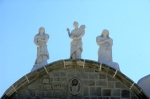 Santa Bárbara, roof statues