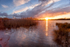 Ouse Fen Lake Sunset 01