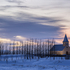Floodlit Church near Selfoss