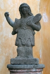 Ex-patio sculpture, St. Michael Archangel