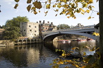 Lendal Bridge and Tower across the River Ouse