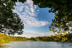 Framed Skyscape at Hillsborough Lake