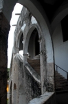 Camarín de la Virgen, exterior stairwell