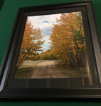Golden Path Framed  Matted