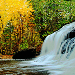 Henderson Falls Shaw Road Queens County New Brunswick Canada