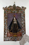 Santa Ana, nave mural, Our Lady of Sorrows