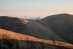 The Wrekin and Lawley from The Long Mynd