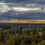 Pripyat aerial