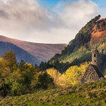Glendalough Valley & Church