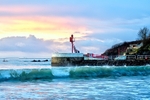 Sunrise by the Banjo Pier
