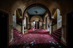 Irem Shrine (Wilkes-Barre, PA) | First Floor Hallway