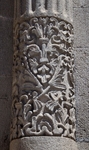 Façade, column relief