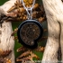 Sold jpai 175 Whitby Jet & Ammonite Inlay