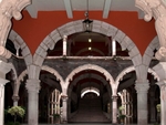 Palacio Gobierno, main portal patio entrance
