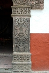 Façade portal, right pilaster & impost