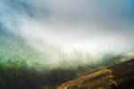 drifting mist in the Knockmealdown mountains