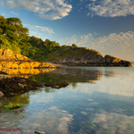 Rocks and Sun