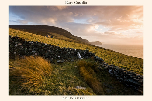 The once farmhouse of Eary Cushlin on the slopes of Cronk ny Arrey Laa, looking south towards Bradda Head and beyond…