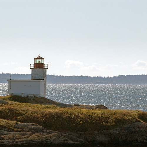 Pea Point Lighthouse Blacks Harbour New Brunswick Canada