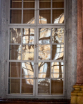 Melk Abbey window reflection