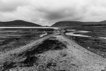Drought at Spelga Dam Reservoir