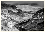 The Quiraing - Skye BW