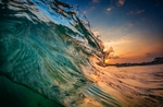z3764 Sunset Wave, Freshwater Bay