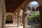 Lower cloister walk