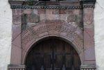 San Felipe Apóstol, façade portal, architrave